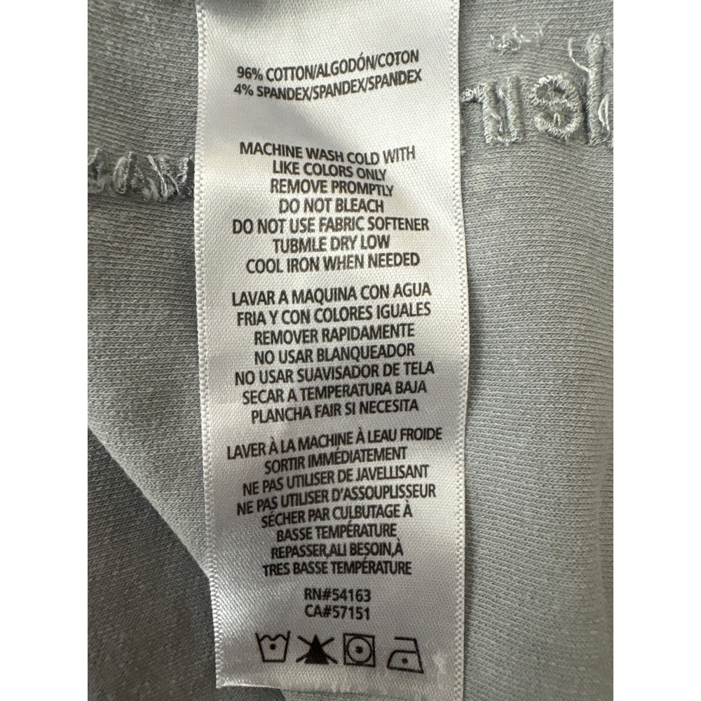 Calvin Klein Performance Womens Gray Split Neck R… - image 5